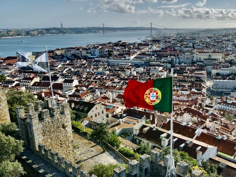 Portuguese flag pexel zoom in 2022